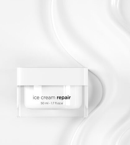 E027 Ice Cream Repair Ekseption - cremă reparatoare și antirid ten uscat