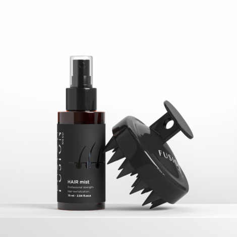 Hair men mist - tratament alopecie, cadere par, matreata, dermatita  FusionMeso